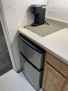 Coffee bar area