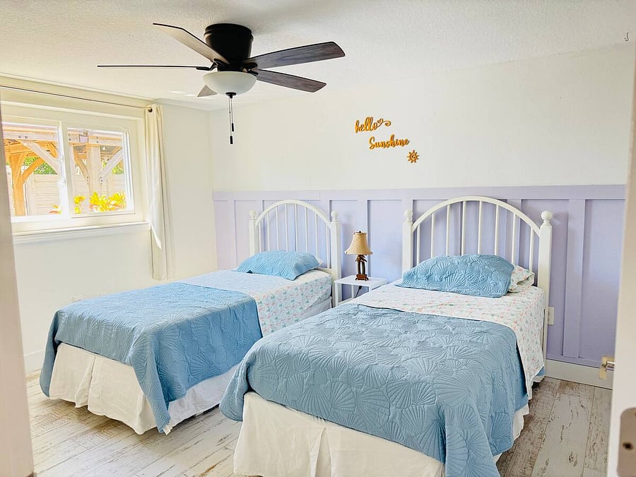 Third bedroom. 2x Twin Beds.