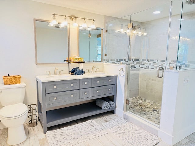 Primary On-Suite Bathroom & Shower
