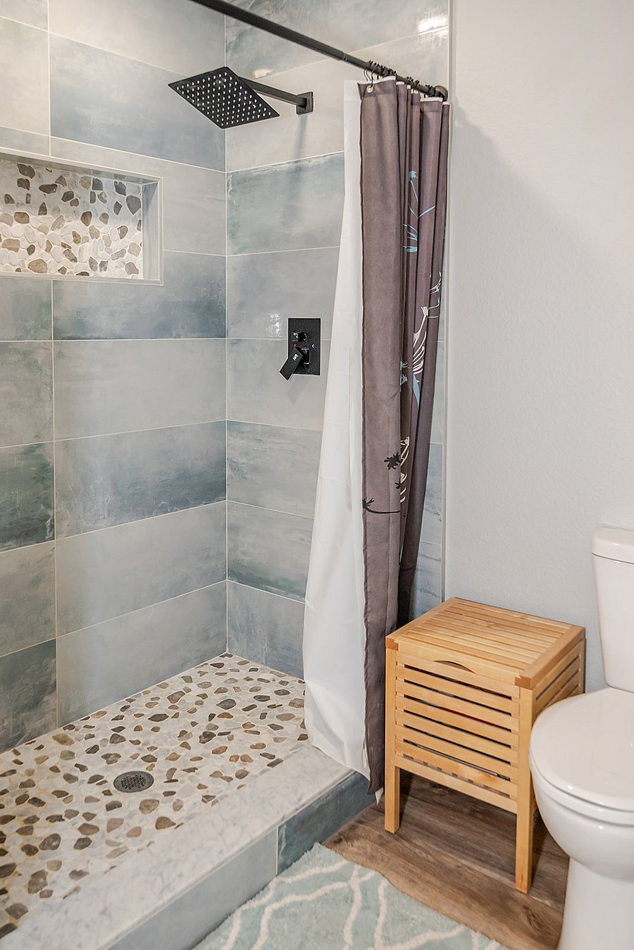 Shower in primary bath