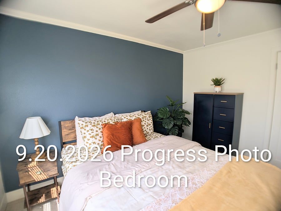 Main Bedroom - artwork and additional furniture coming soon!