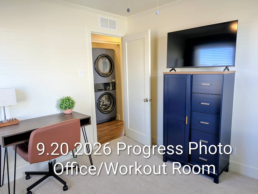 Office/Workout Room - Artwork and treadmill coming soon!