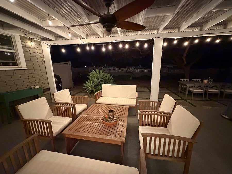 Patio seating