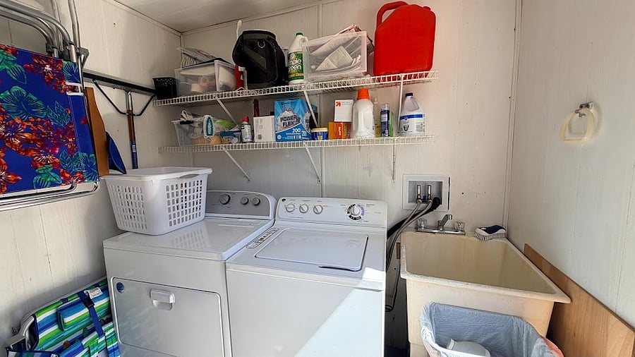 Laundry Room and Storage Area