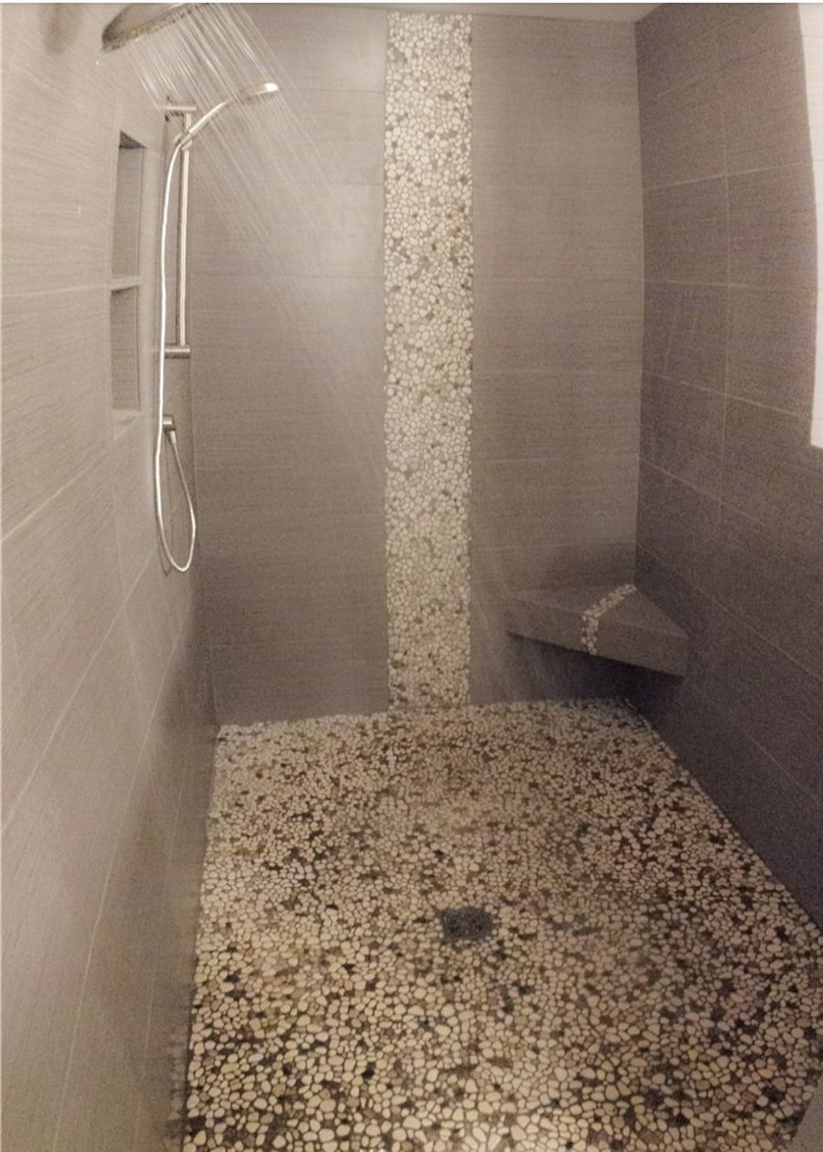 Bedroom 1: Primary double large walk in shower.