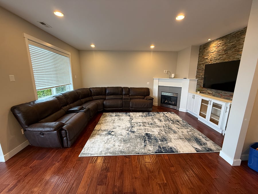 Family Room off the kitchen.