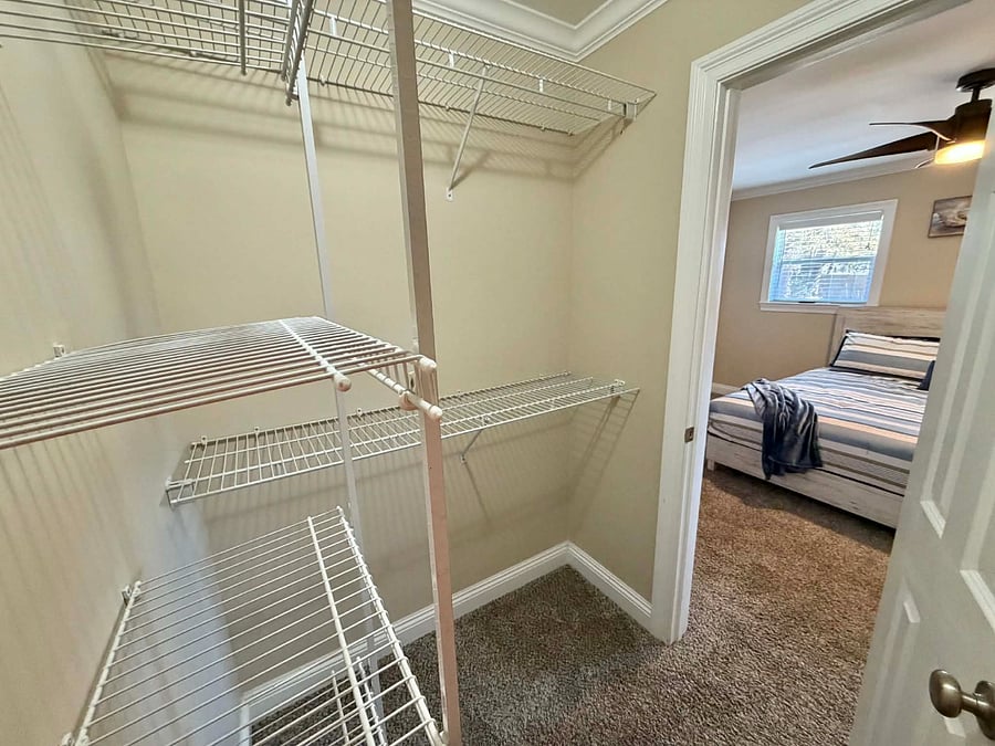 Bedroom #2 walk in closet