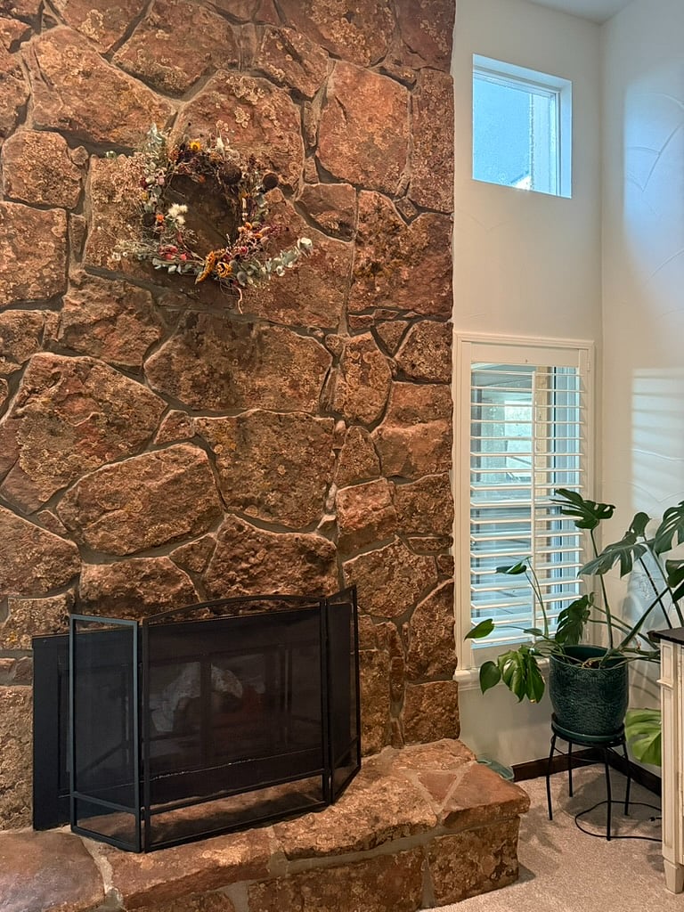 Main living room fireplace