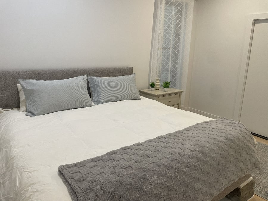 Bedroom Suite - King Bed with bathroom shower/vanity