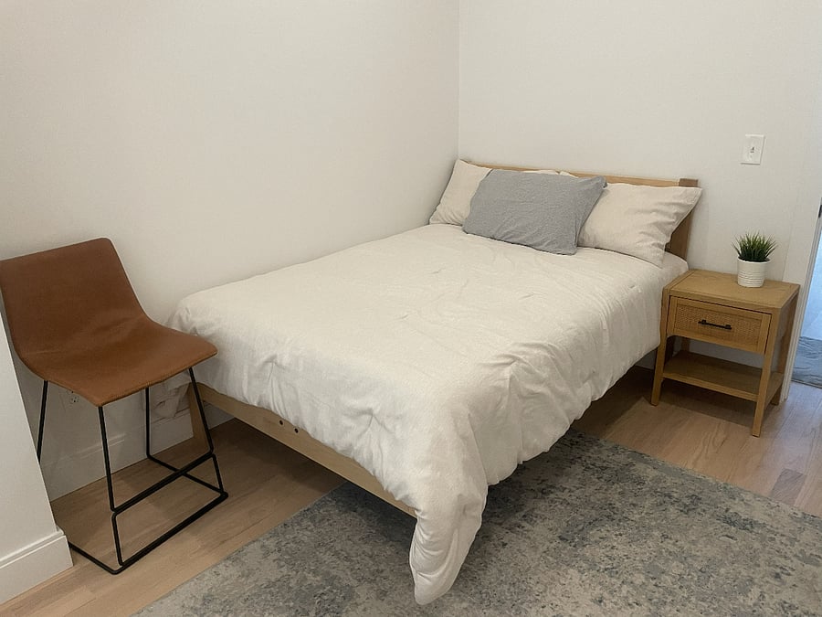 Bedroom 3 - Full Bed with walk-in closet