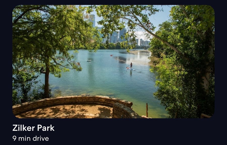 Zilker Park
9 min drive