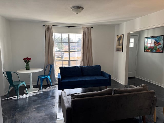 Family Room with extra seating to play or work station