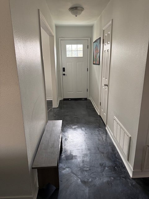 Hallway to the front door
