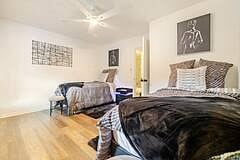 Bedroom 1 set up as 2 Twins option