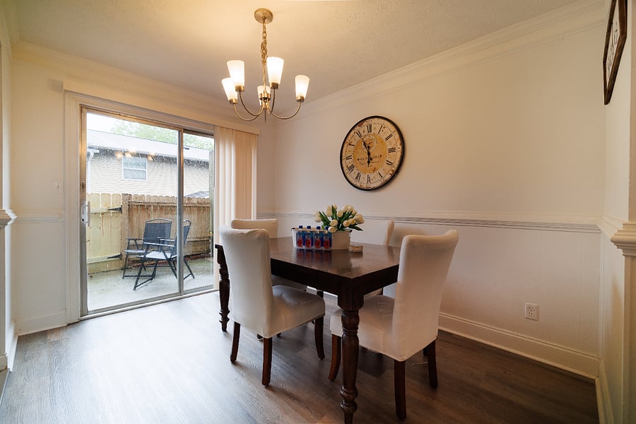 Dining Room view Table  and 4 chairs
