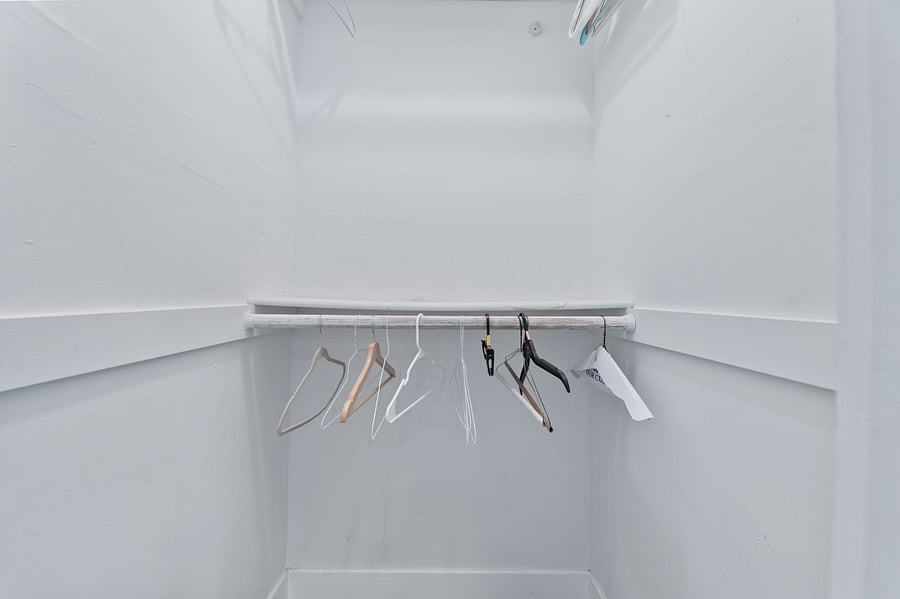 Spacious closet in Primary Bedroom