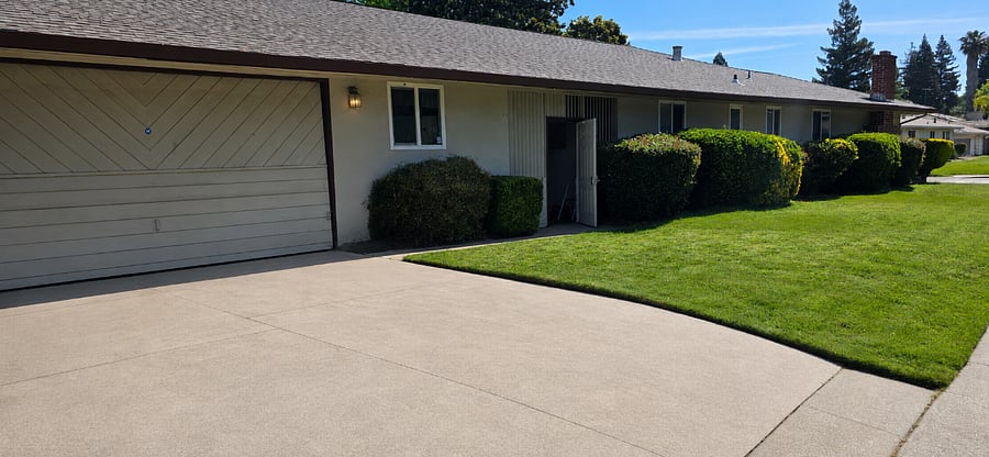 Dedicated driveway near Breezeway entrance 