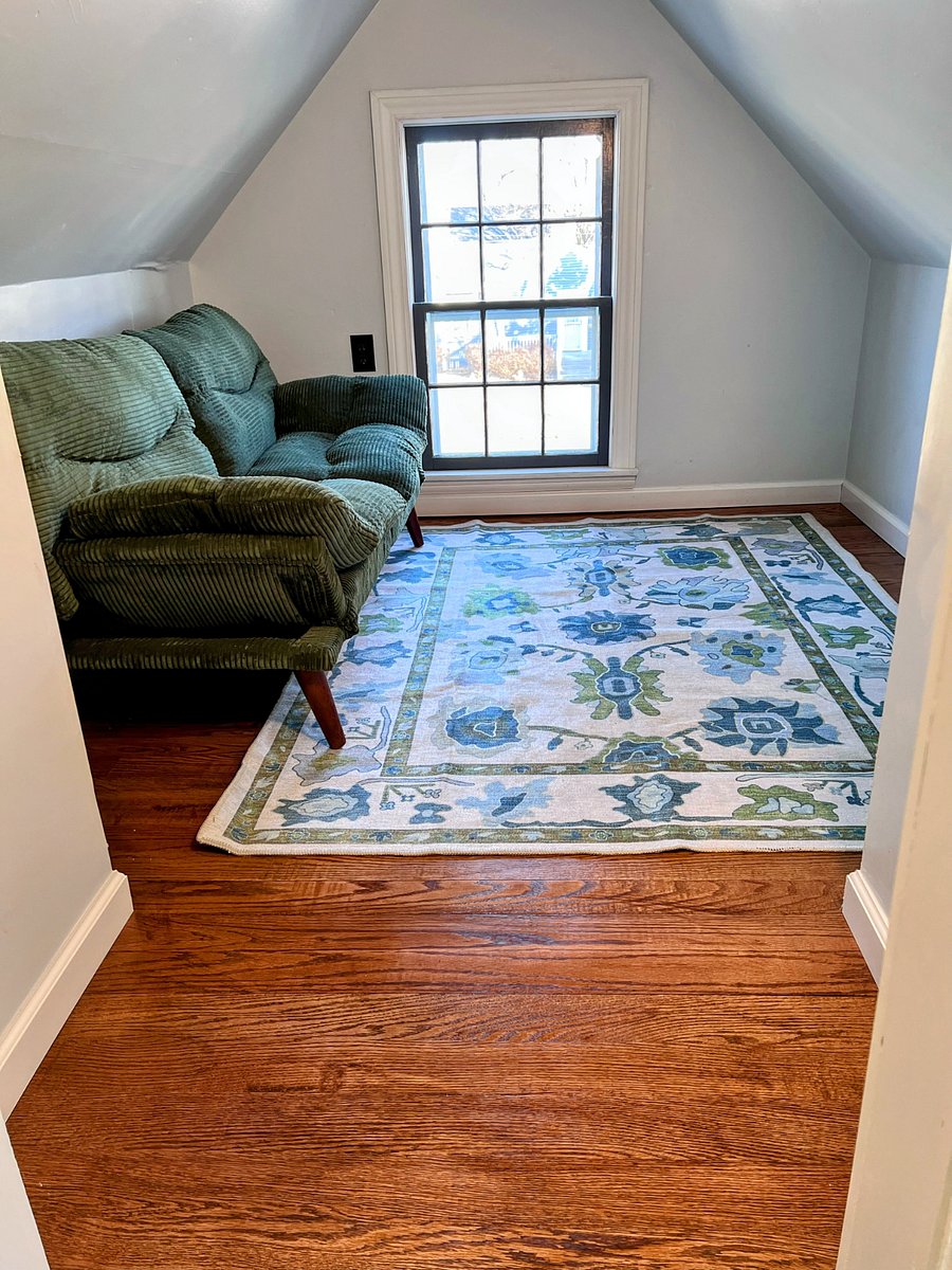 Second floor bonus space - reading nook with futon (2 of 2)