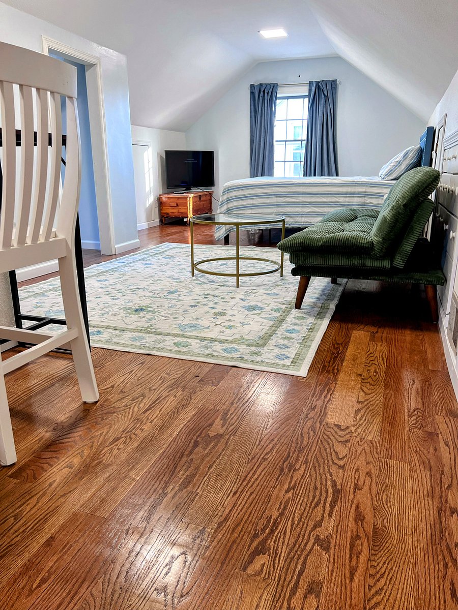 Second floor seating area with futon (1 of 2)