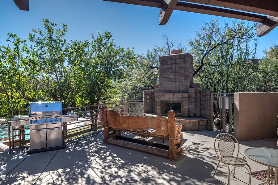 Outdoor shower as well.