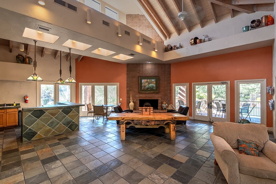 You can reserve the clubhouses and use the kitchen there as well.