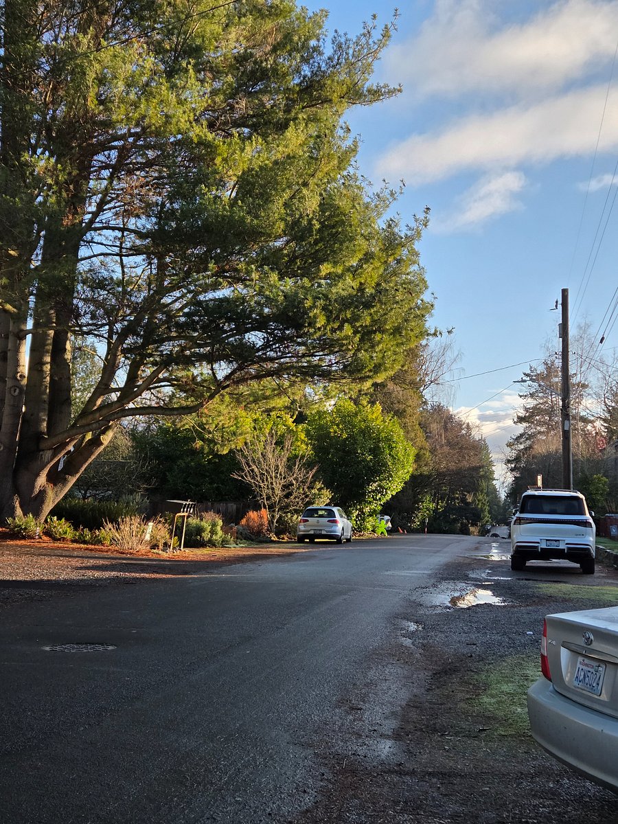 Your street, facing east
