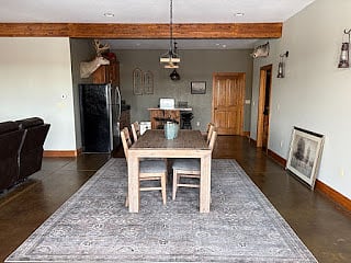 Kitchen table or laptop work space