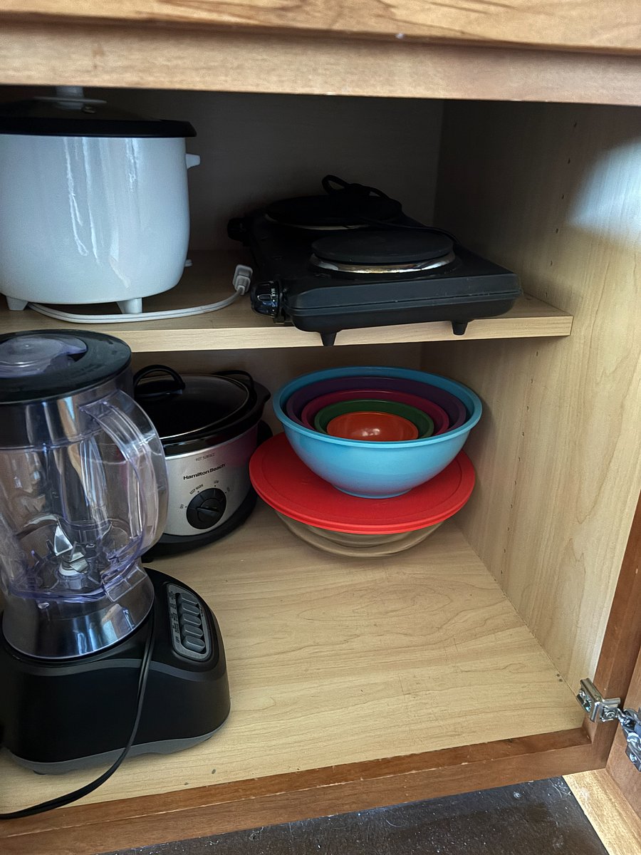 Hot plate, blender, rice cooker, crock pot
