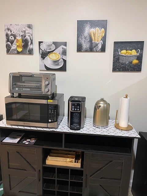 Kitchenette supplies