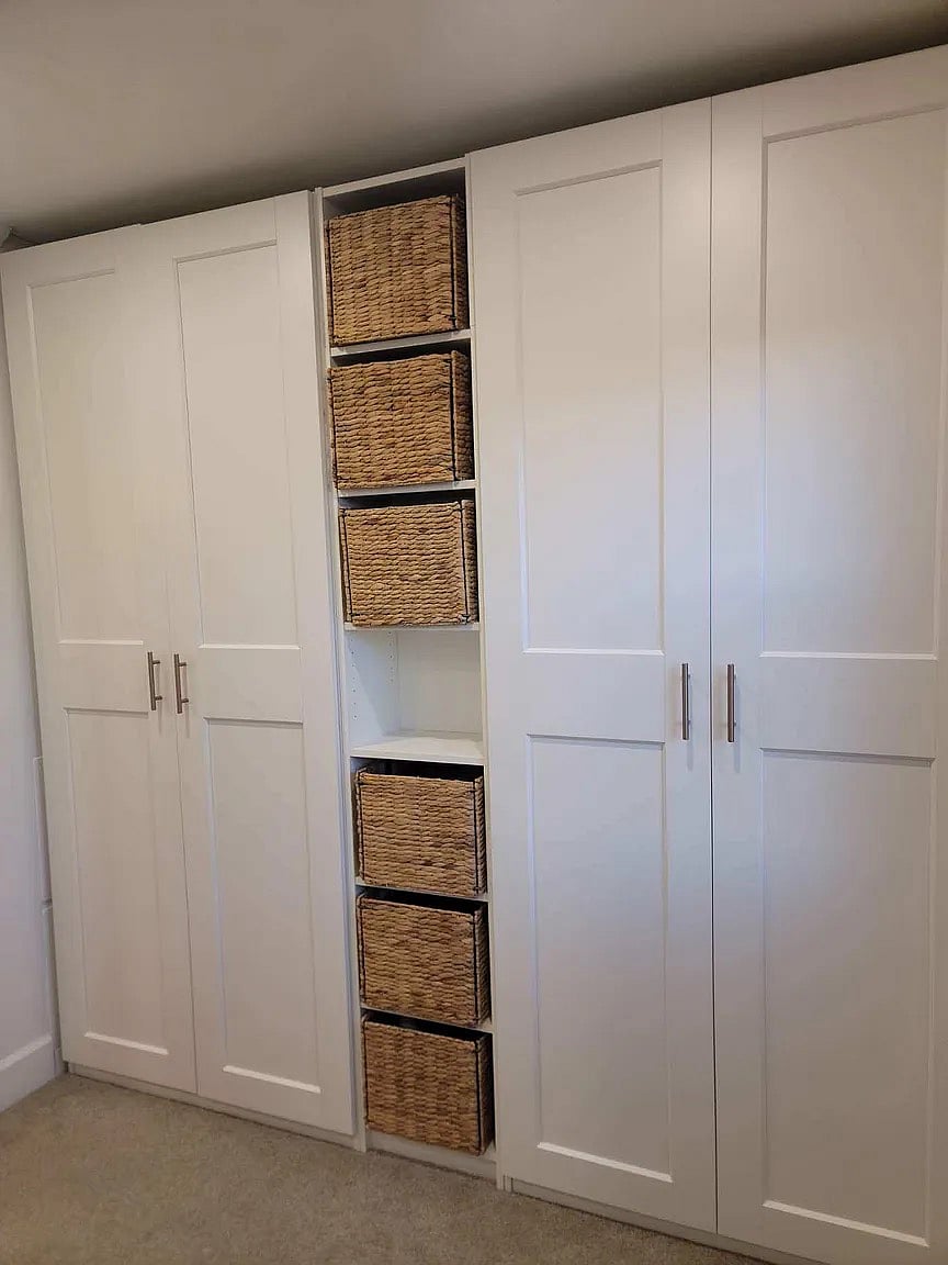 Primary closet