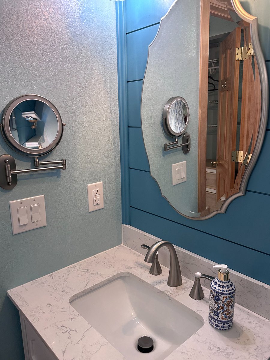 Master bathroom sink