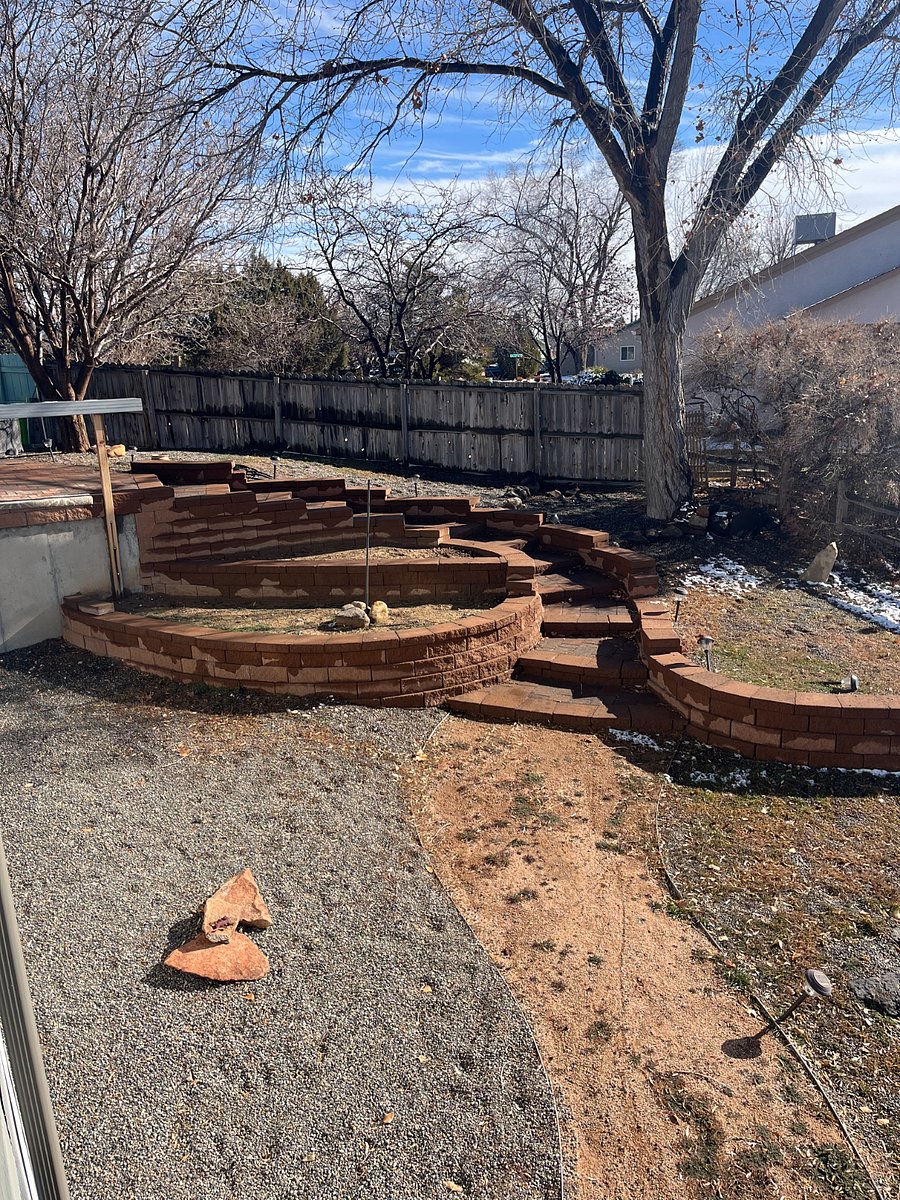 Stairs to patio
