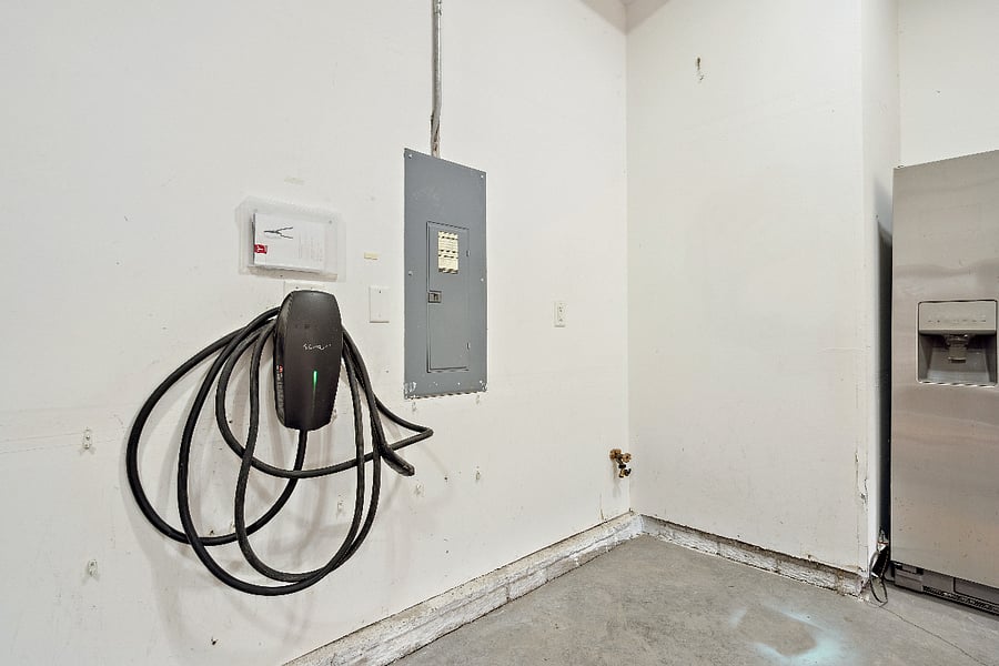 Tesla charging port