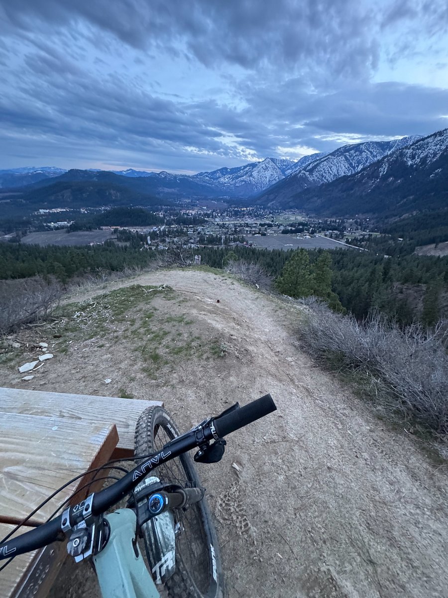 Mountain bike from the house!
