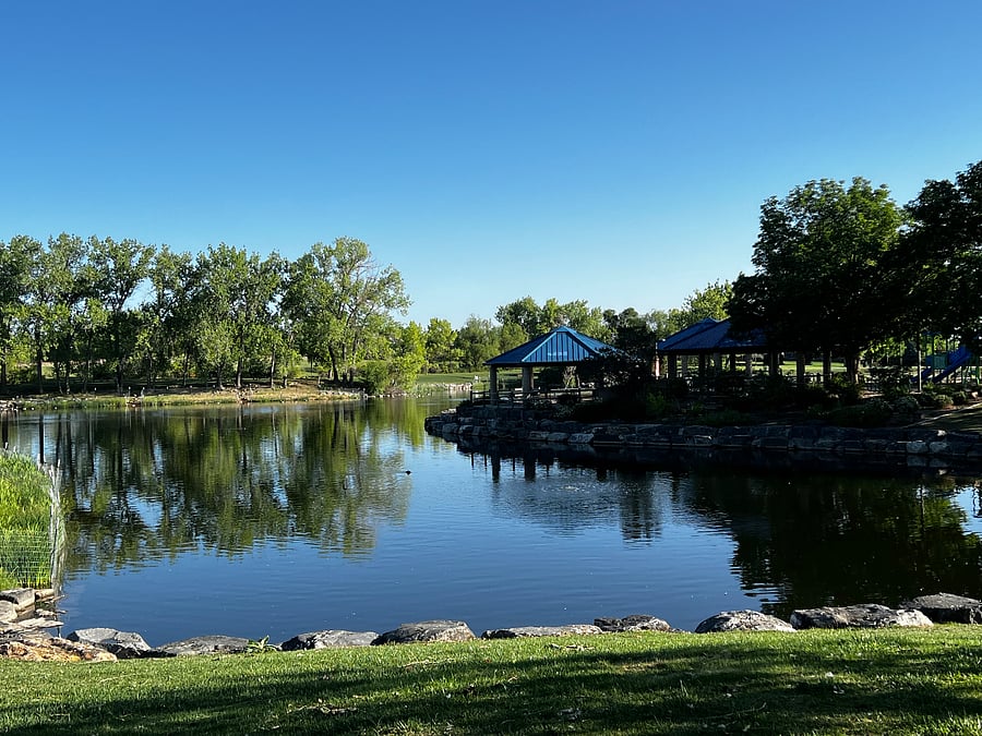 Adjacent park