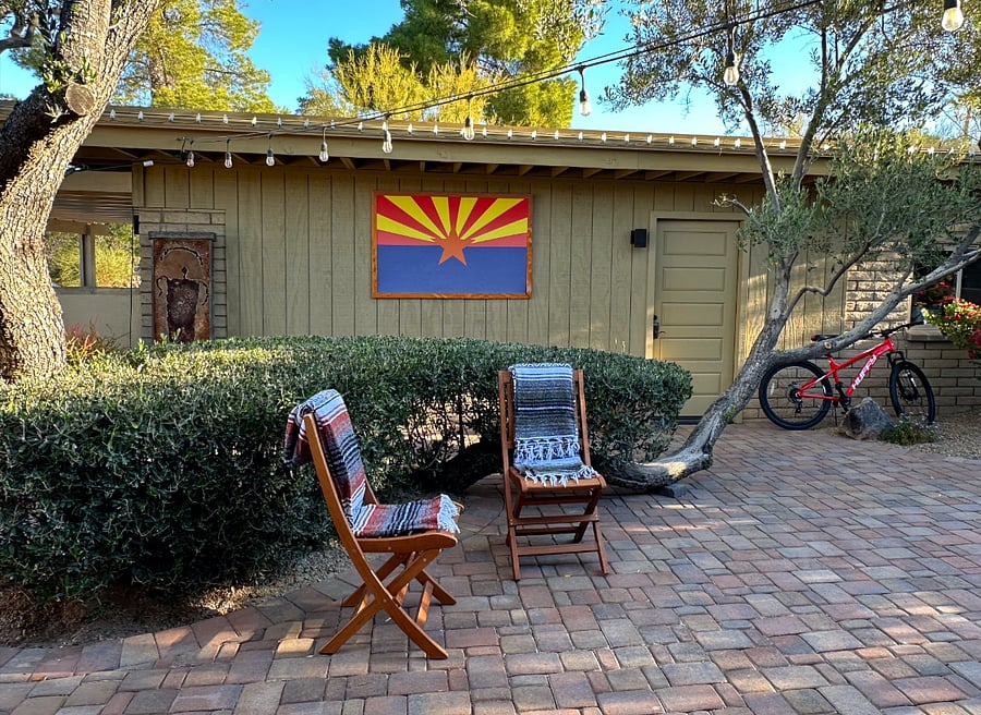 Front courtyard
