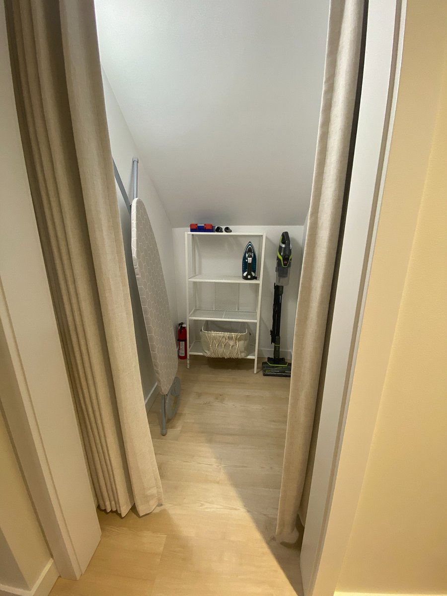 Closet in hallway