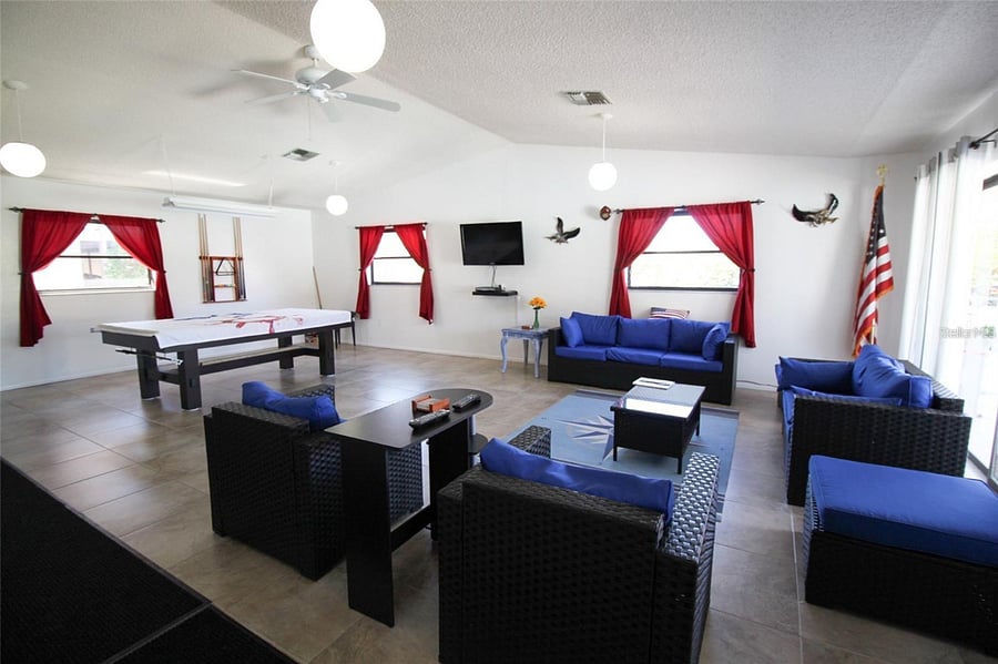 Clubhouse interior