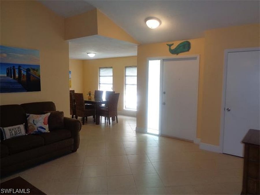 Dining from living room