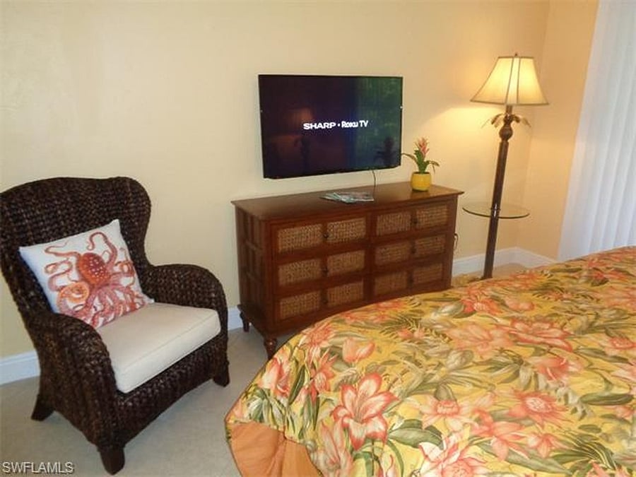 Master beedroom TV