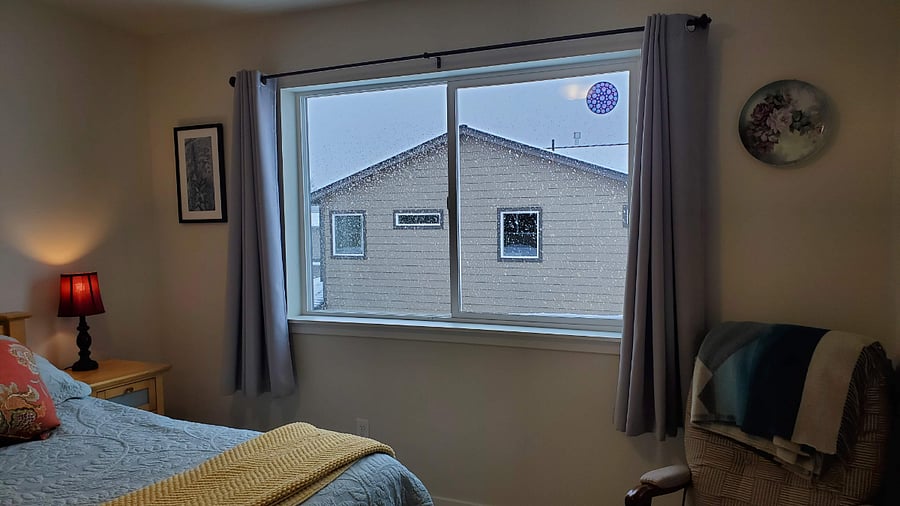 View from main bedroom