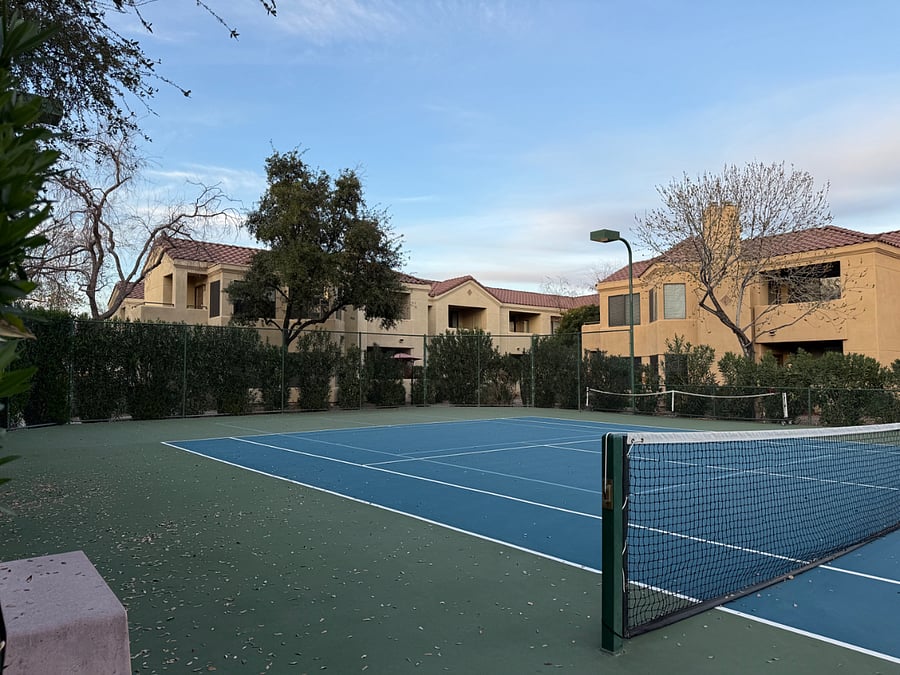 Pickleball court