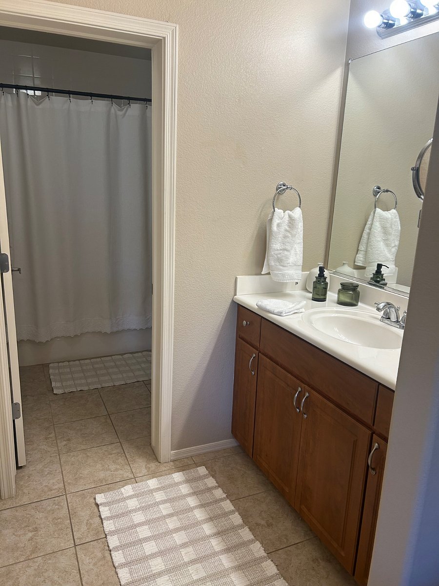Master bedroom vanity