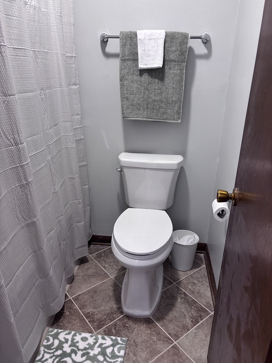 Primary/Master bedroom with full bathroom