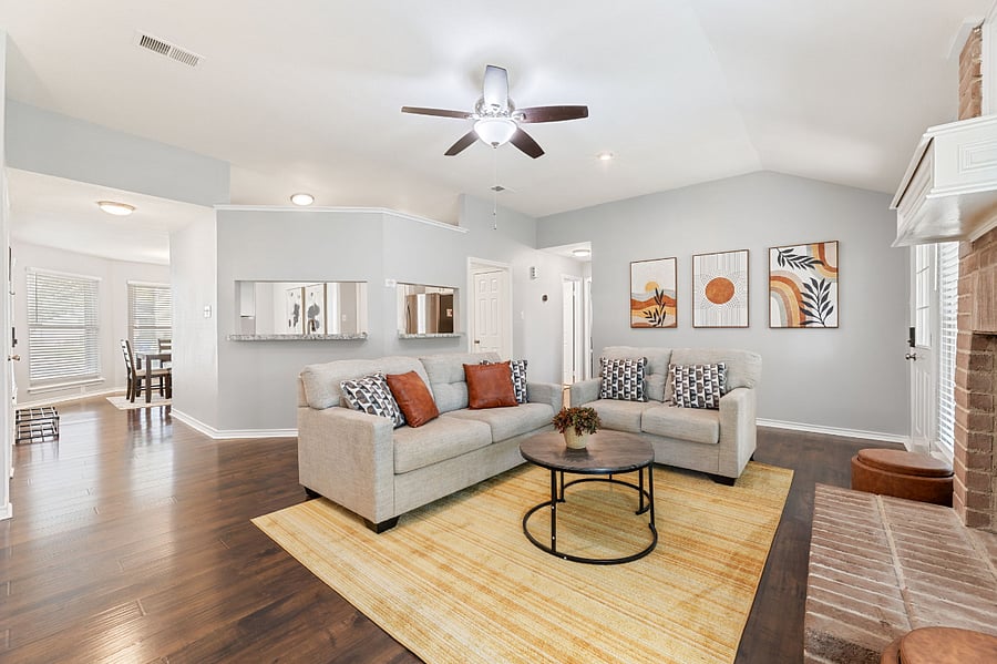 Living Room, sleeper sofa