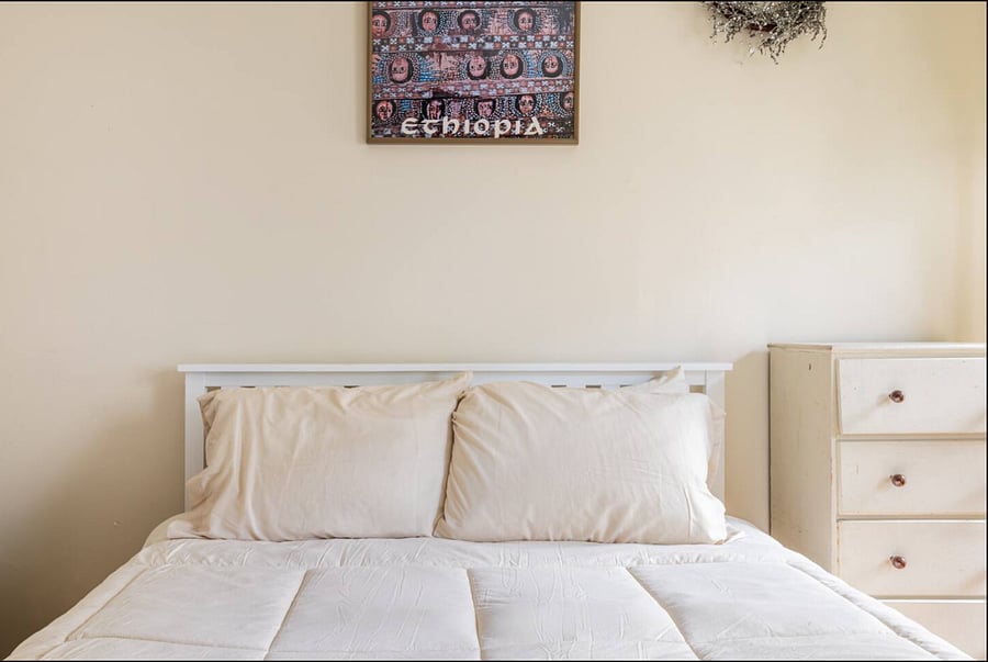 Queen size bed in your room