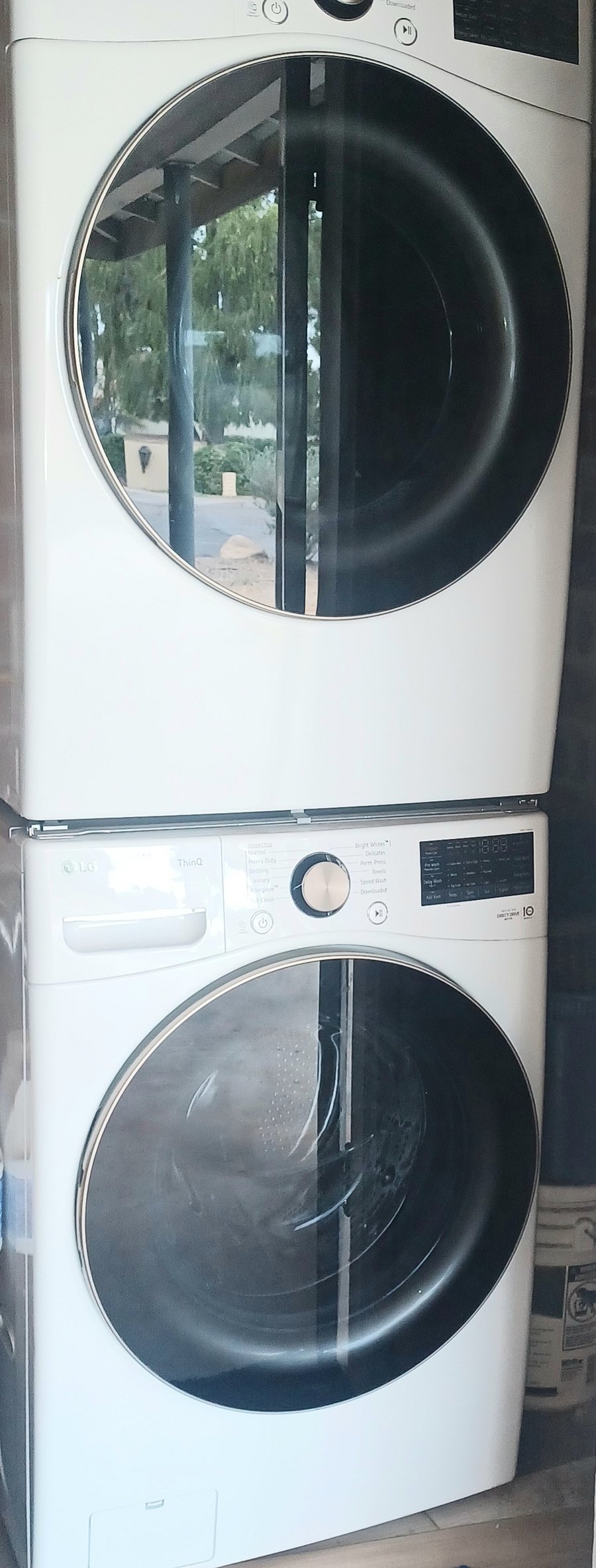 Full size washer and dryer