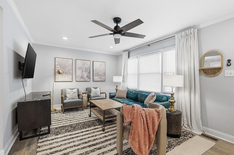 Living room view