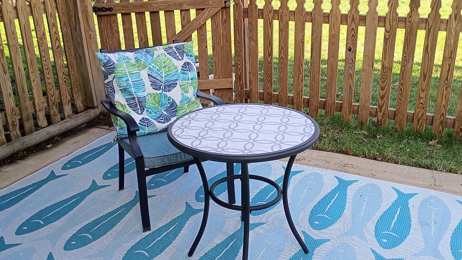Private patio
