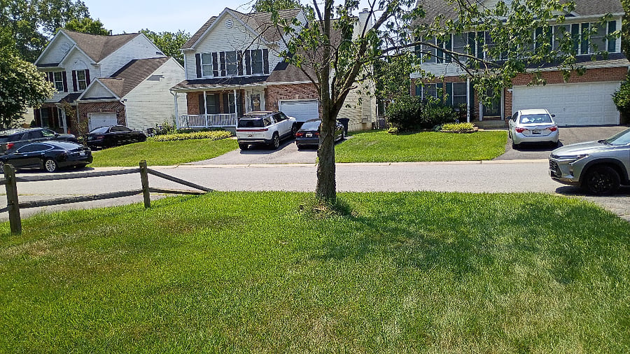 Parking in front of our home